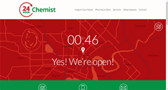 Desktop Screenshot of 24hourchemist.com.au